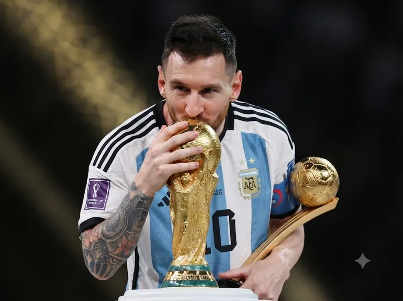 Lionel Messi là cầu thủ duy nhất hai lần giành Golden Ball tại các kỳ World Cup.