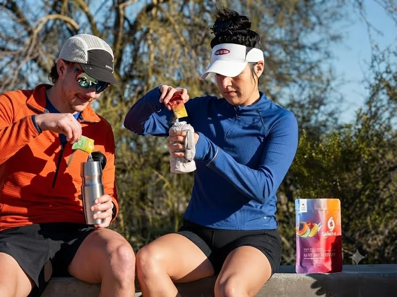 Bổ sung nước, năng lượng và điện giải là yếu tố quan trọng khi chạy trail đường dài.